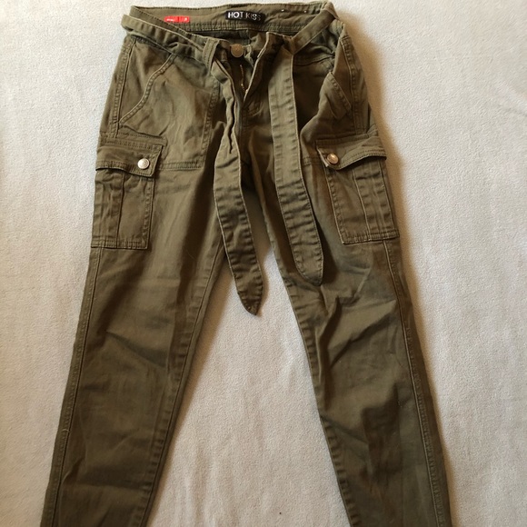 Green cargo pants - Picture 1 of 3